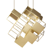 Luminaria Classica Luxury Handmade Solid Brass & Steel Chandelier - Touched Interiors