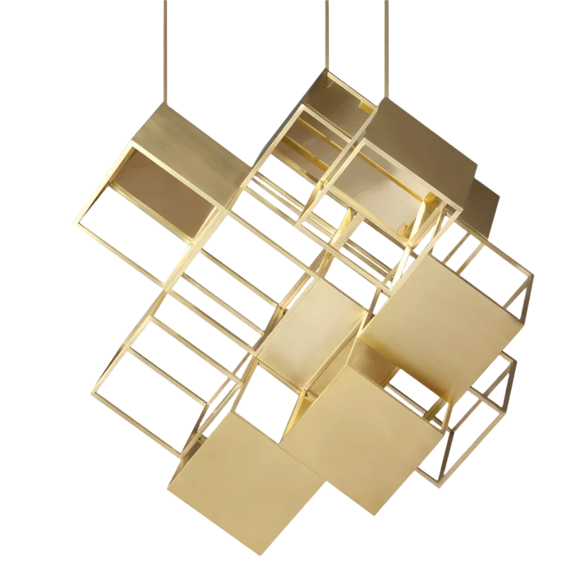 Luminaria Classica Luxury Handmade Solid Brass & Steel Chandelier - Touched Interiors