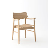 Mono Solid Oak Dining Arm Chair