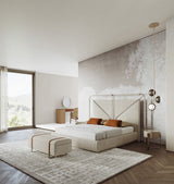Margon Bench, styled at the foot of a bed