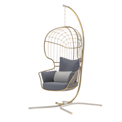 Nodo Outdoor Hanging Armchair with Base