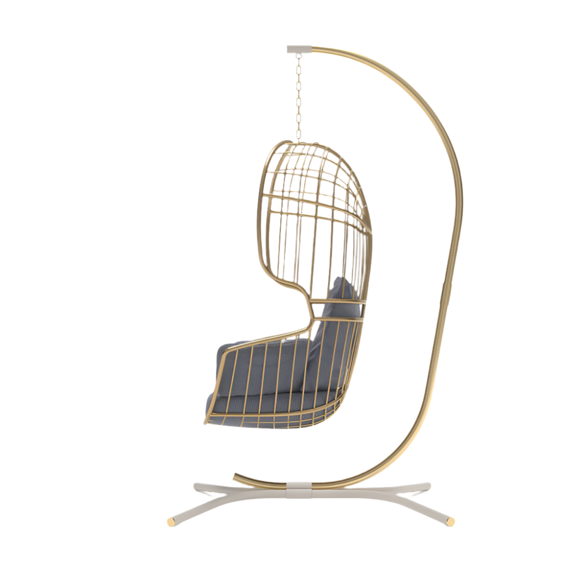 Nodo Outdoor Hanging Armchair with Base