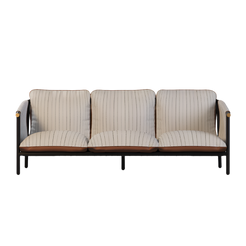 Céline Luxury Outdoor 3 Seat Sofa