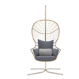 Nodo Outdoor Hanging Armchair with Base