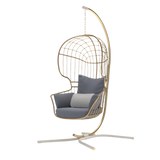 Nodo Outdoor Hanging Armchair with Base