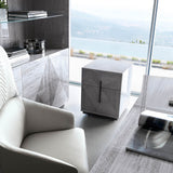 Giorgio Collection Moonlight File Cabinet in Tasmanian curly eucalyptus, second view