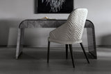 Giorgio Collection Moonlight Home Office Desk in Tasmanian curly eucalyptus, room view