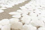 Serge Lesage Pad Linen Rug in linen, detail
