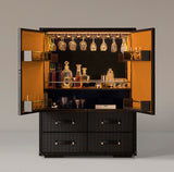 Coleccion Alexandra Traveler Cocktail Bar Cabinet, second view