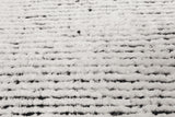 Serge Lesage Sutton Black & White Rug in black and white, detail