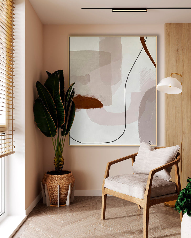Siena Trace Canvas Artwork