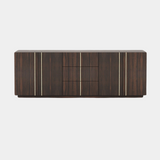 Santa Cristina Wood Sideboard With Metal Detail