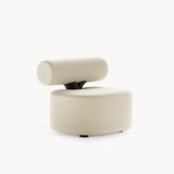 Dolmen Savannah Armchair in Nobilis Timeo 10876-03 fabric, black oak base