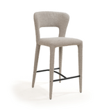 Pari I Bar Stool - Chex Boucle Steam