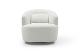 Grace Swivel Chair - Polar Bouclé