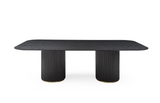 Lantine 240 Dining Table - Black Oak