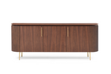 Lantine Buffet – Walnut & Brass