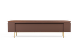 Lantine TV Unit - Walnut & Brass