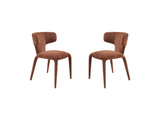 Sahara Dining Chair – Set of 2 - Rust