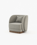 Laskasas Ambrose Armchair: Luxury Armchair with Golden Detailing