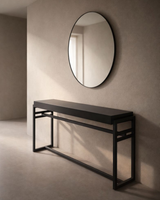 Skaff Console Table - Black