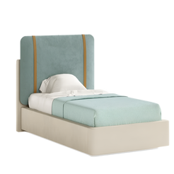 The Suspender Children's Bed by Fairytale: Luxurious with Upholstered Headboard