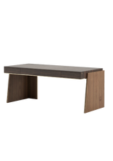 Laskasas Dara Wood Metal Desk
