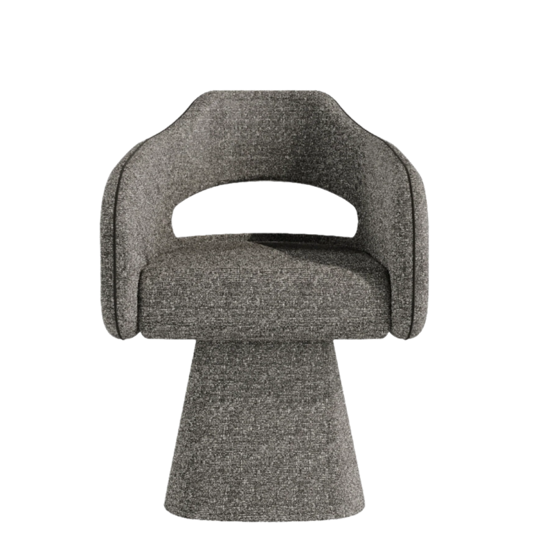 Casa Magna Heritage Swivel Dining Chair 