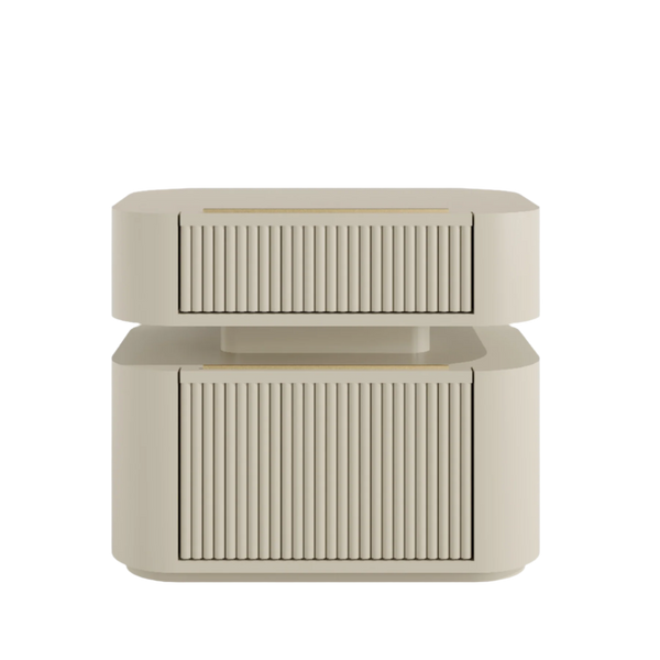 Casa Magna Luxia Bedside Table: Luxury & Sophisticated Design
