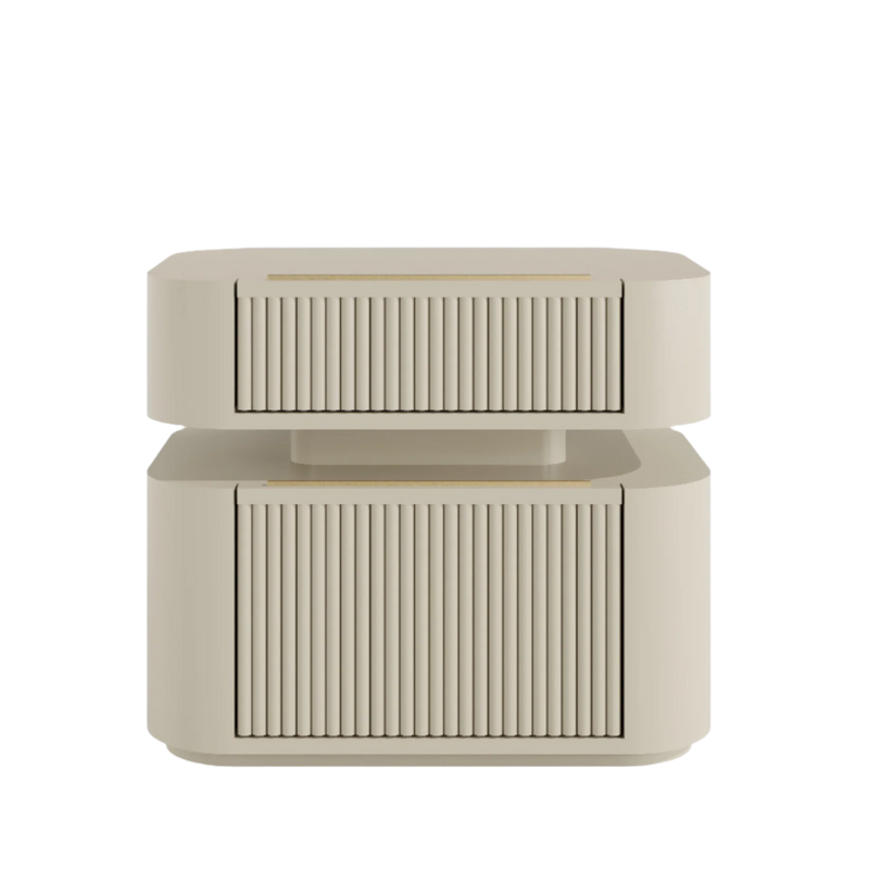 Casa Magna Luxia Bedside Table: Luxury & Sophisticated Design