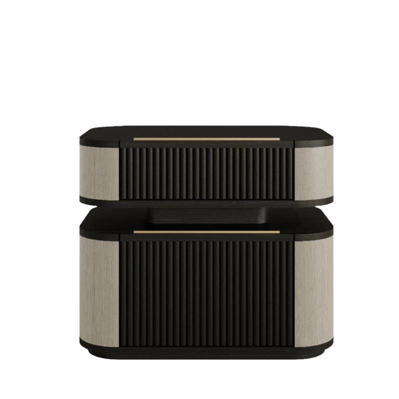 Casa Magna Luxia Bedside Table: Luxury & Sophisticated Design