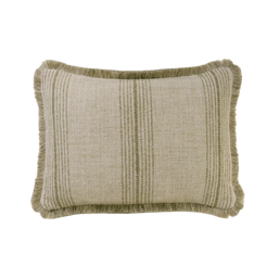 Atrani Striped Contemporary Linen Cushion