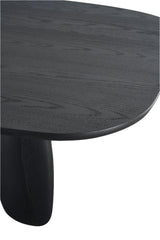 Underline 280 Dining Table - Black Oak