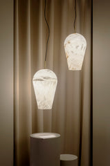 United Alabaster Balloon Pendant Light, view 4