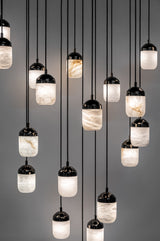 United Alabaster Glans Pendant Light, view 2