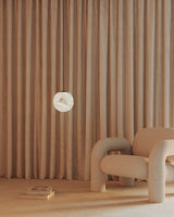 United Alabaster Moon Pendant Light, view 4