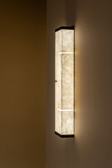 United Alabaster AD Geo Wall Light, view 2