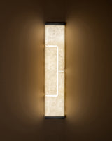 United Alabaster AD Geo Wall Light, view 3