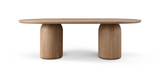 Basilca Dining Table 240 - Ash Oak