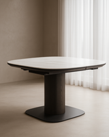 Vita Extension Table - White Ceramic