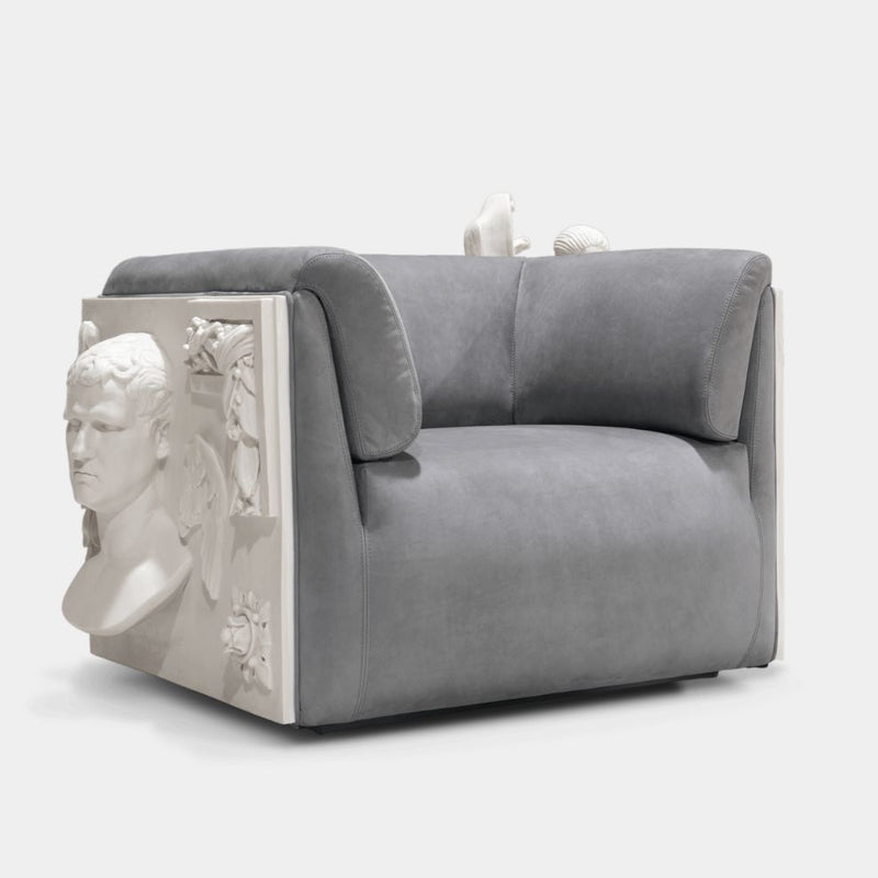 Versailles Palace Extravagant Carved Arm Chair