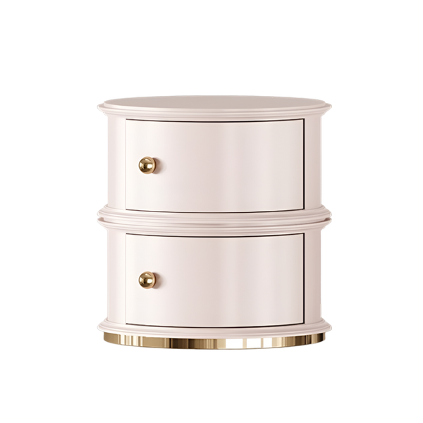 Drum Nightstand by Fairytale: Luxury & Creative 2 Drawer Design  