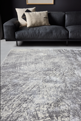Serge Lesage Way Grey Rug in grey, detail