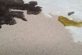 Serge Lesage World Soft Grey Rug in soft grey, detail