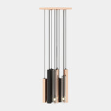 Abadie Luxury Suspension Lamp with Falling Tubes