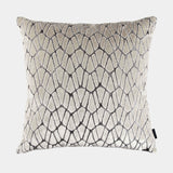 Abstract Velvet Metallic Effect Luxury Mojave Cushion