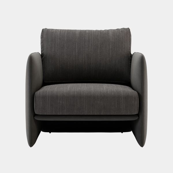 Adeline Armchair with Soft Curves