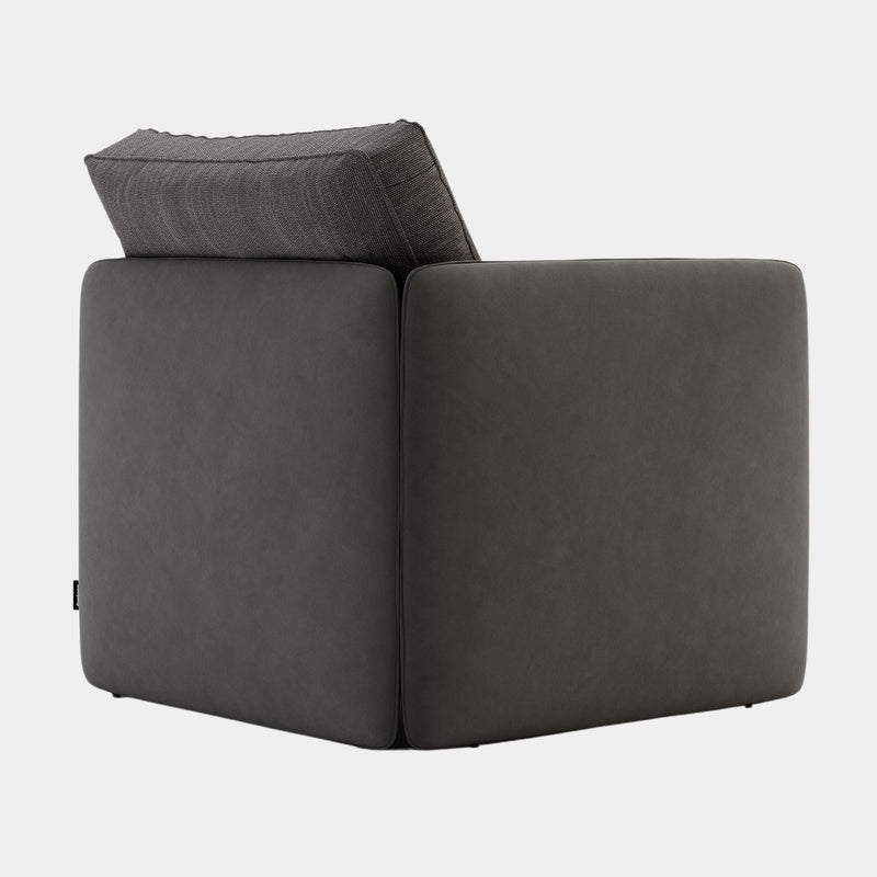 Adeline Armchair with Soft Curves