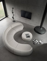 Albenga Curved Tube Luxury Modular Sofa in a room setting
