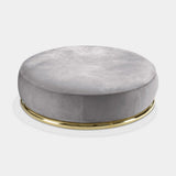 Albenga Curved Tube Luxury Ottoman, second view